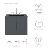 Vitality 24" Bathroom Vanity by Lefancy