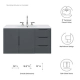 Vitality 36" Bathroom Vanity by Lefancy