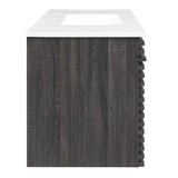 Render 48" Wall-Mount Bathroom Vanity by Lefancy