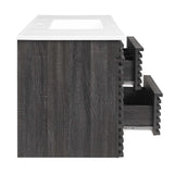 Render 48" Wall-Mount Bathroom Vanity by Lefancy