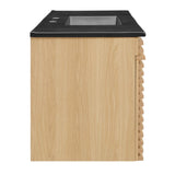 Render 48" Wall-Mount Bathroom Vanity by Lefancy