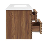 Render 48" Wall-Mount Bathroom Vanity by Lefancy