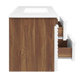 Render 48" Wall-Mount Bathroom Vanity by Lefancy