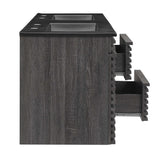 Render 48" Wall-Mount Bathroom Vanity by Lefancy