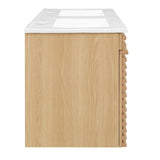 Render 48" Wall-Mount Bathroom Vanity by Lefancy