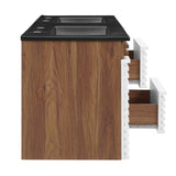 Render 48" Wall-Mount Bathroom Vanity by Lefancy