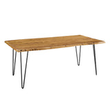 Ardor 74" Live Edge Acacia Wood Acacia Wood Dining Table by Lefancy