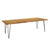 Ardor 96" Live Edge Acacia Wood Acacia Wood Dining Table by Lefancy