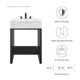 Gridiron 24" Bathroom Vanity by Lefancy