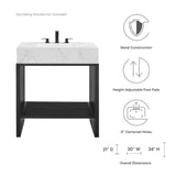 Gridiron 30" Bathroom Vanity by Lefancy