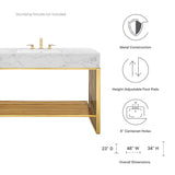 Gridiron Bathroom Vanity by Lefancy