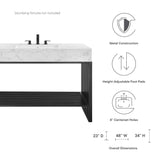 Gridiron 48" Bathroom Vanity by Lefancy