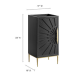 Awaken 18" Bathroom Vanity Cabinet by Lefancy