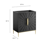 Awaken 30" Bathroom Vanity Cabinet by Lefancy