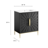 Awaken 30" Bathroom Vanity by Lefancy