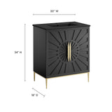 Awaken 30" Bathroom Vanity by Lefancy