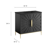 Awaken 36" Bathroom Vanity by Lefancy