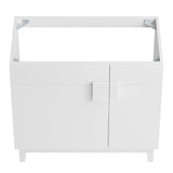 Miles 36��� Bathroom Vanity Cabinet (Sink Basin Not Included) by Lefancy