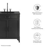 Steamforge 30" Bathroom Vanity by Lefancy