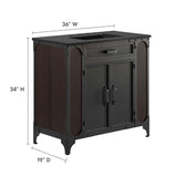 Steamforge 36" Bathroom Vanity by Lefancy