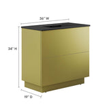 Quantum 36" Bathroom Vanity by Lefancy