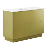 Quantum 48" Single Sink Bathroom Vanity by Lefancy