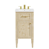 Elysian 18" Wood Bathroom Vanity by Lefancy