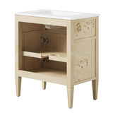 Elysian 30" Wood Bathroom Vanity by Lefancy