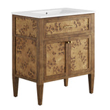 Elysian 30" Wood Bathroom Vanity by Lefancy