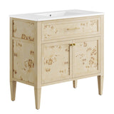 Elysian 36" Wood Bathroom Vanity by Lefancy