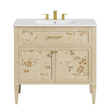 Elysian 36" Wood Bathroom Vanity by Lefancy