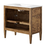 Elysian 36" Wood Bathroom Vanity by Lefancy