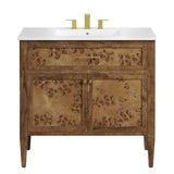 Elysian 36" Wood Bathroom Vanity by Lefancy