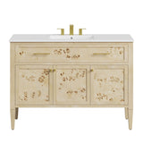 Elysian 48" Wood Single Sink Bathroom Vanity by Lefancy