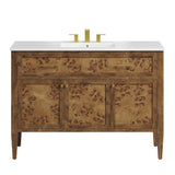 Elysian 48" Wood Single Sink Bathroom Vanity by Lefancy