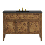 Elysian 48" Wood Single Sink Bathroom Vanity by Lefancy