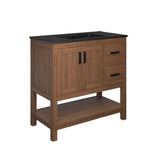 Ashlyn 36��� Wood Bathroom Vanity by Lefancy