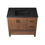 Ashlyn 36��� Wood Bathroom Vanity by Lefancy