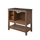 Ashlyn 36��� Wood Bathroom Vanity by Lefancy