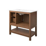 Ashlyn 36��� Wood Bathroom Vanity by Lefancy