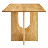 Rivian Rectangular 70" Wood Dining Table by Lefancy