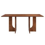 Rivian Rectangular 70" Wood Dining Table by Lefancy