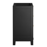 Dixie 24��� Solid Wood Bathroom Vanity Cabinet (Sink Basin Not Included) by Lefancy