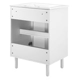 Calla 24" Perforated Metal Bathroom Vanity by Lefancy