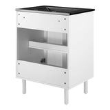 Calla 24" Perforated Metal Bathroom Vanity by Lefancy