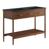 Zaire 48" Double Sink Bathroom Vanity by Lefancy