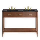 Zaire 48" Double Sink Bathroom Vanity by Lefancy