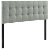 Lily Upholstered Fabric Queen Headboard by Lefancy