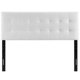 Lily Upholstered Vinyl Queen Headboard by Lefancy