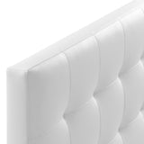 Lily Upholstered Vinyl Queen Headboard by Lefancy